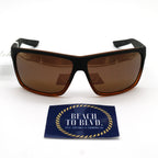 Maui Jim Sunglasses Alenuihaha - Dark Brown Stripe Frame w\ Bronze Lens - BeachToBlvd