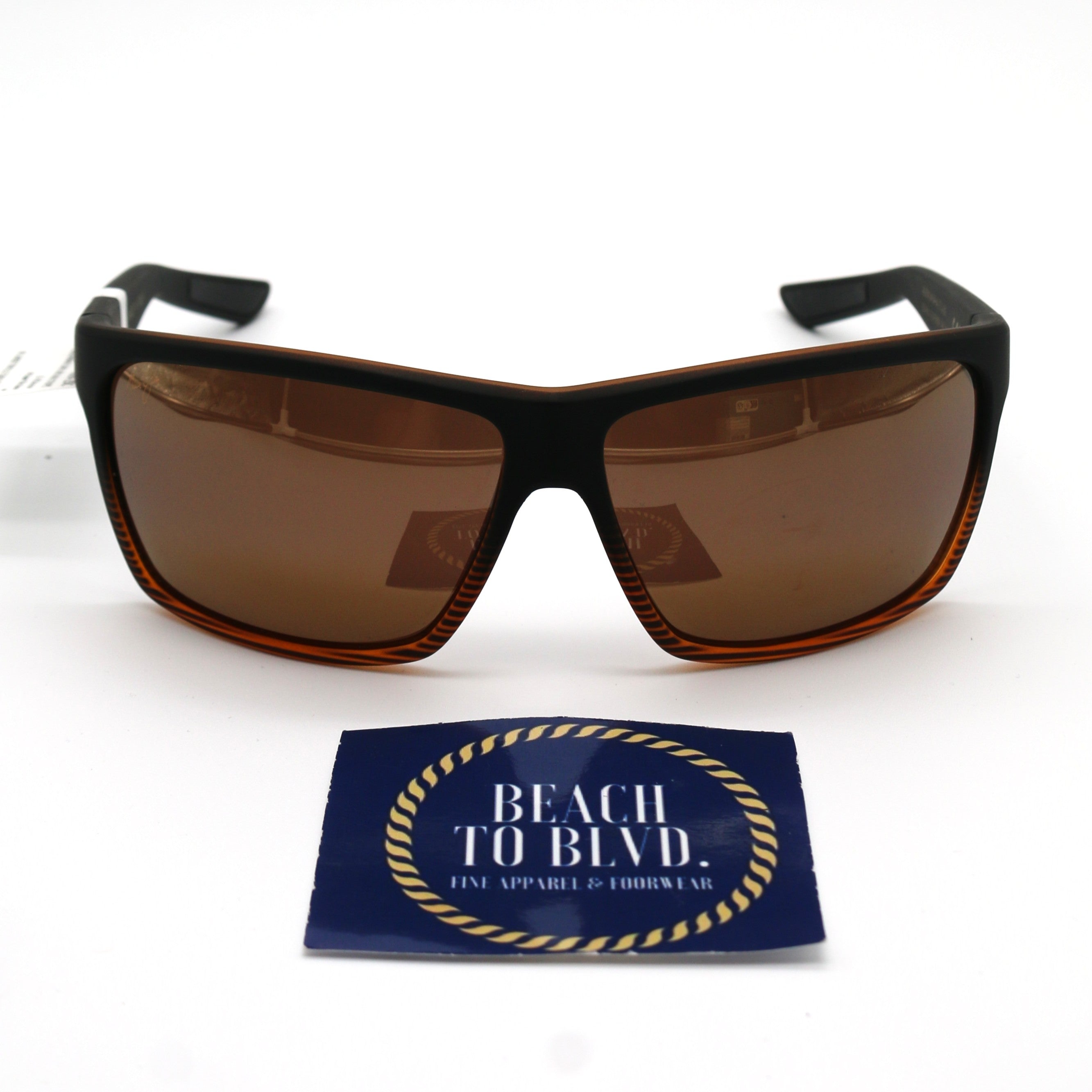 Maui Jim Sunglasses Alenuihaha - Dark Brown Stripe Frame w\ Bronze Lens - BeachToBlvd