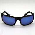 Maui Jim Sunglasses Peahi - Black Matte Frame w\ Blue Lens - BeachToBlvd