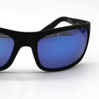 Maui Jim Sunglasses Peahi - Black Matte Frame w\ Blue Lens - BeachToBlvd