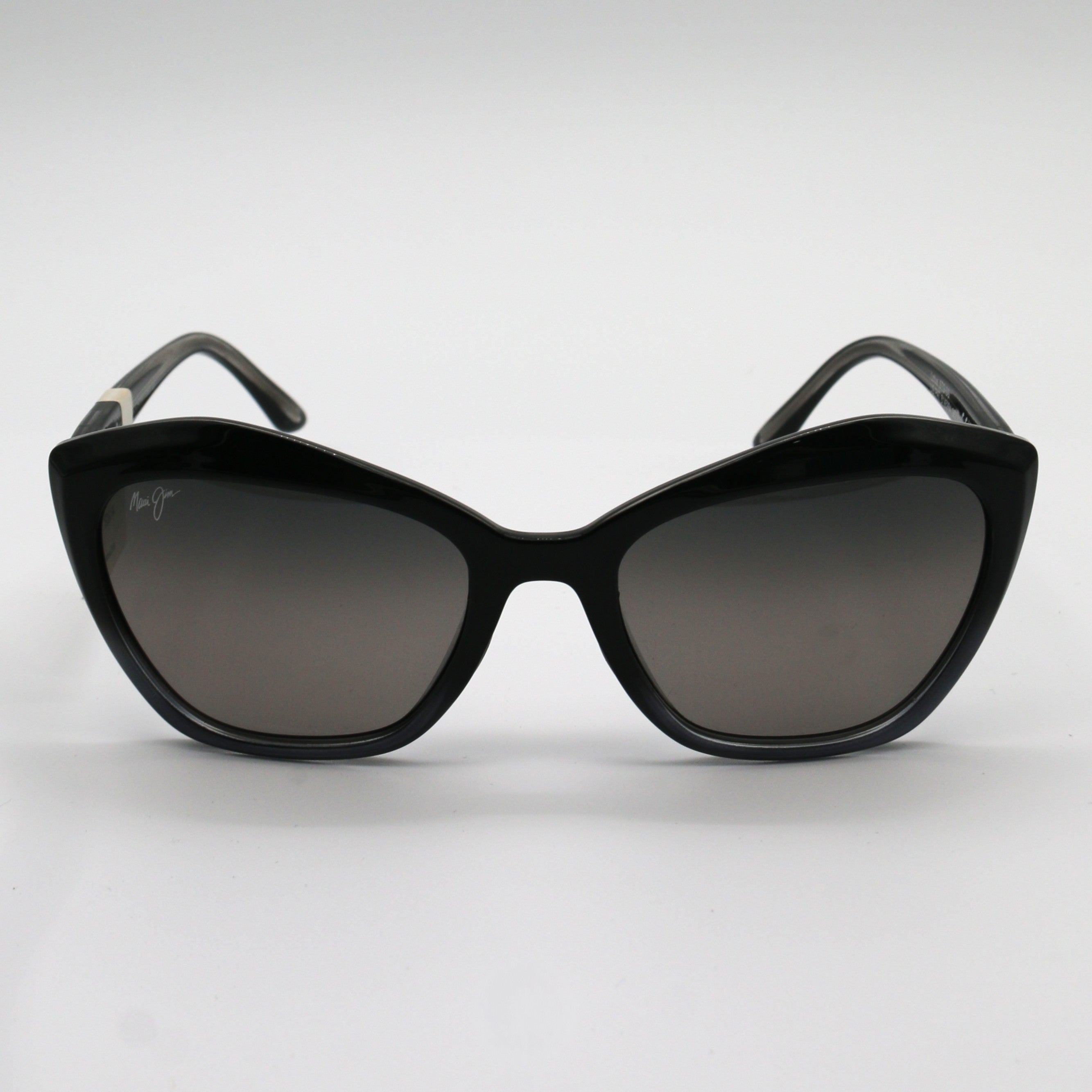 Maui Jim Sunglasses Lotus - Black Fade Frame - Gray Lens - BeachToBlvd