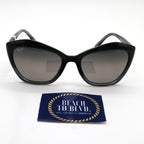 Maui Jim Sunglasses Lotus - Black Fade Frame - Gray Lens - BeachToBlvd