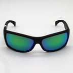 Maui Jim Sunglasses Equator - Matte Black W/Olive Frame - Green Lens - BeachToBlvd