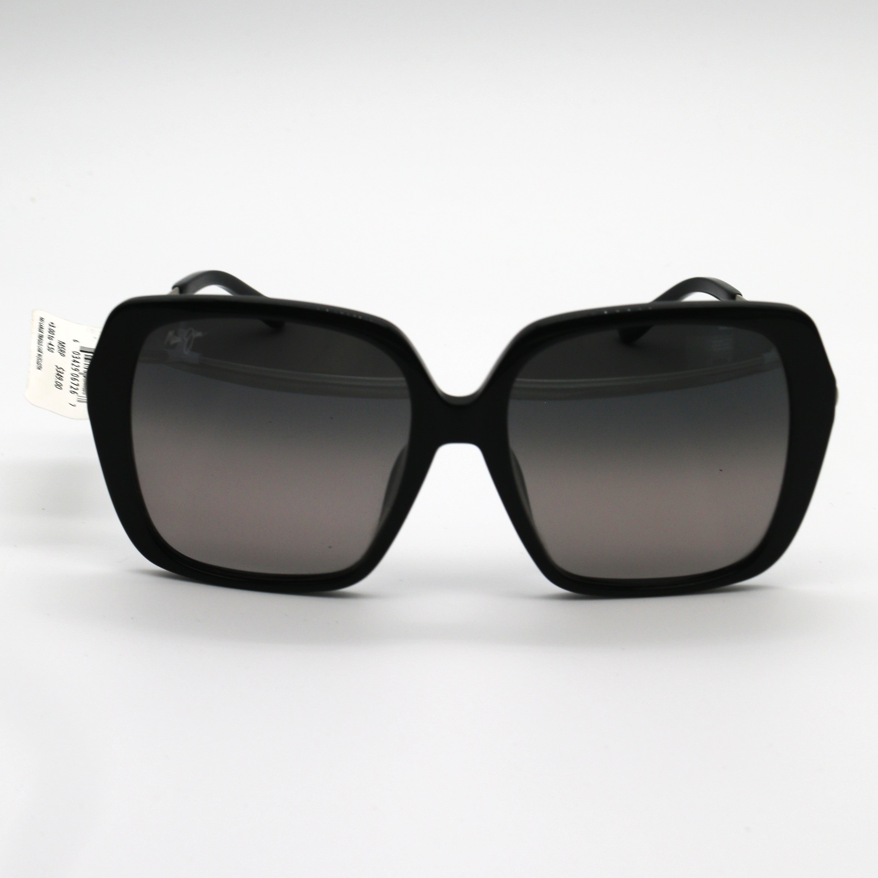 Maui Jim Sunglasses Poolside - Black Gloss Frame - Gray Lens - BeachToBlvd