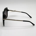 Maui Jim Sunglasses Poolside - Black Gloss Frame - Gray Lens - BeachToBlvd