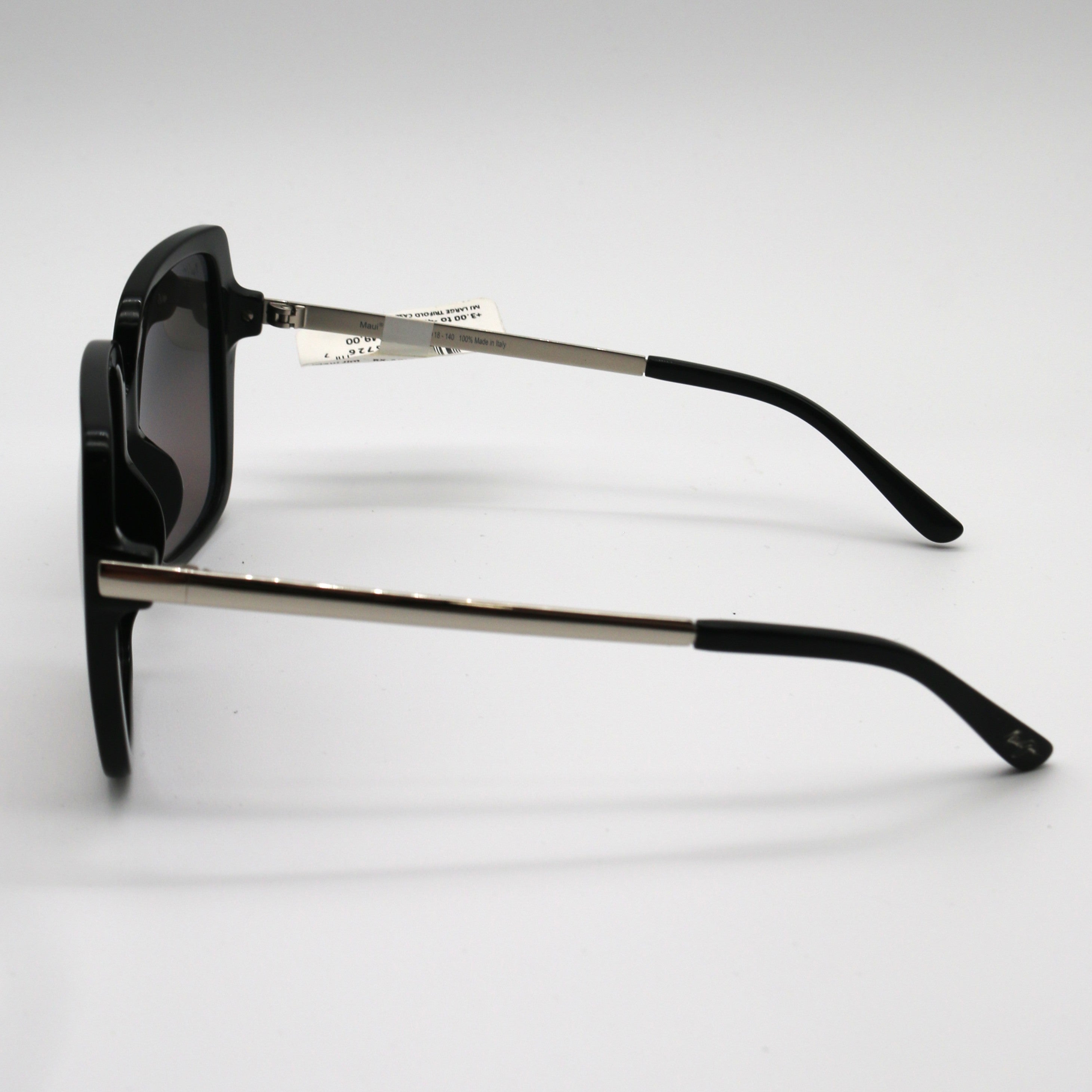 Maui Jim Sunglasses Poolside - Black Gloss Frame - Gray Lens - BeachToBlvd