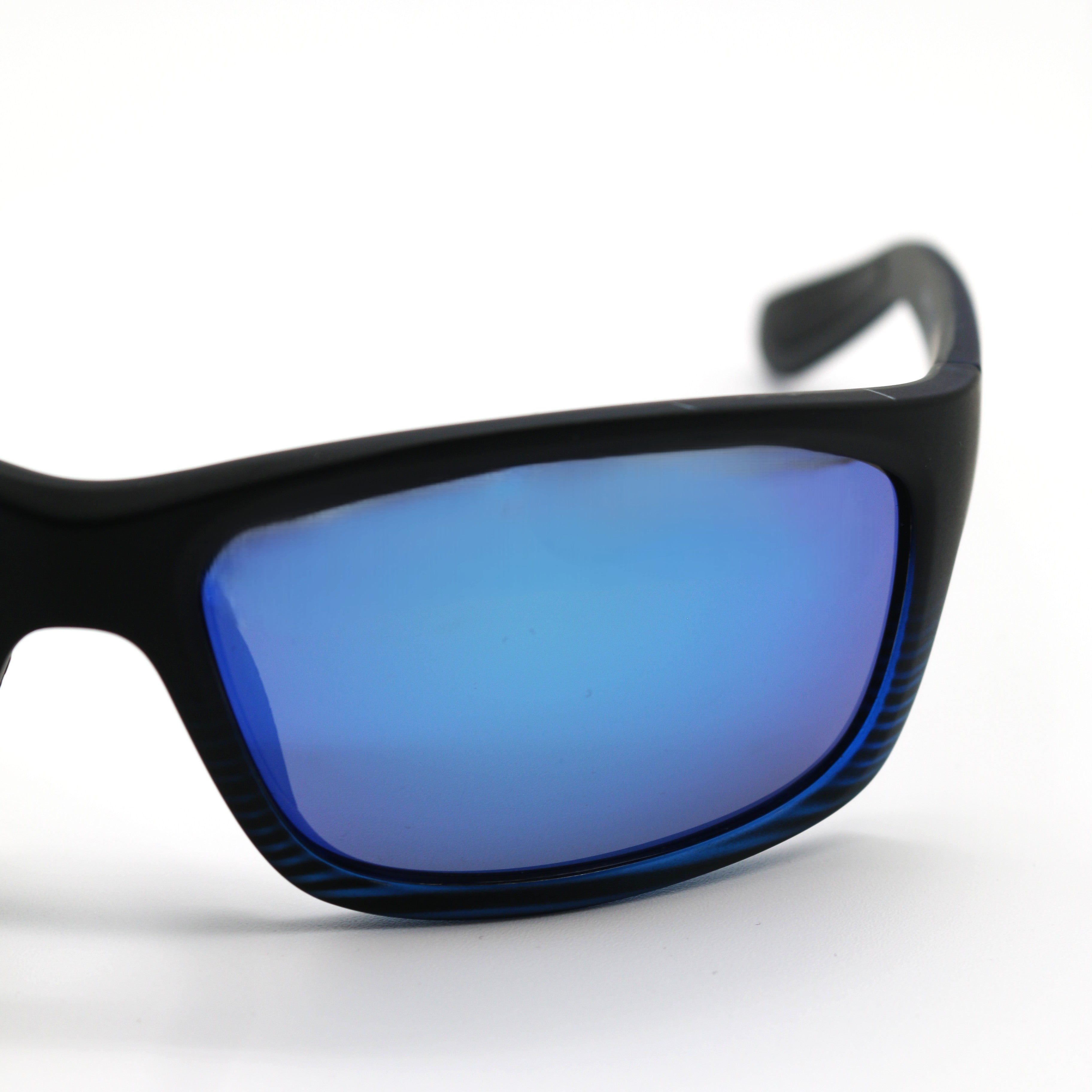 Maui Jim Kanaio Coast B766-08C Matte Black Frame - Blue Lens - BeachToBlvd