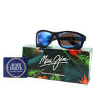 Maui Jim Kanaio Coast B766-08C Matte Black Frame - Blue Lens - BeachToBlvd