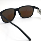 Maui Jim Dragon's Lele Kawa Teeth Polarized Sunglasses - Dark Blue Frame \ Blue Lens - BeachToBlvd