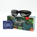 Maui Jim Sunglasses Stingray Gloss Black Frame w/ Neutral Gray Lens - BeachToBlvd