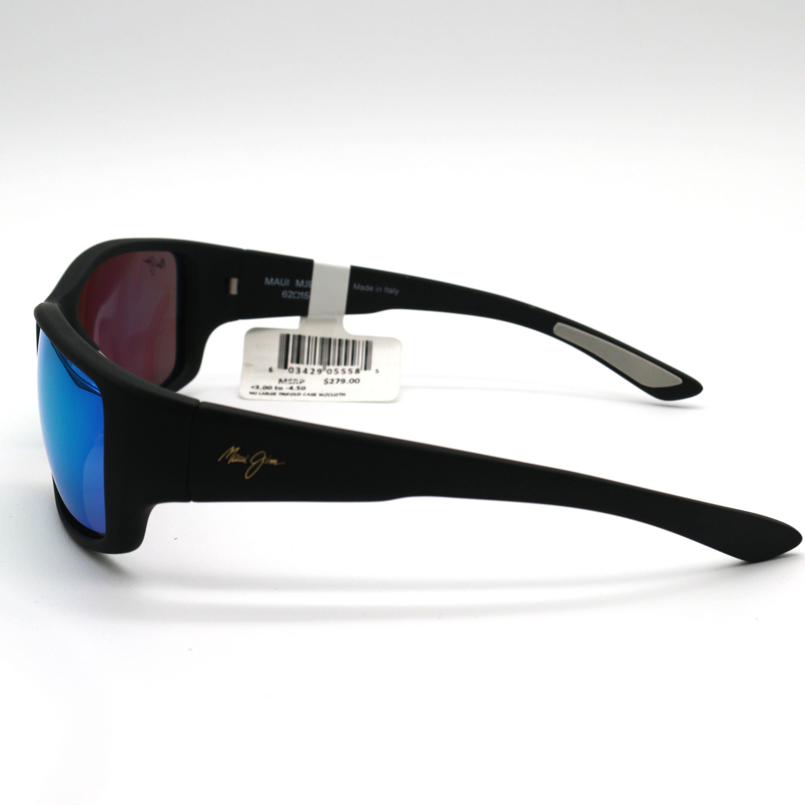Maui Jim Local Kine Polarized Sunglasses - Black Frame \ Green Lenses - BeachToBlvd