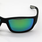 Maui Jim Local Kine Polarized Sunglasses - Black Frame \ Green Lenses - BeachToBlvd