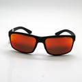 Maui Jim Sunglasses Pokowai Arch - Manchester United Black Matte Frame - Red Lens - BeachToBlvd