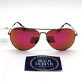 Maui Jim Mavericks Polarized Maui Sunrise Pilot Unisex Sunglasses - Rose Gold Frame - BeachToBlvd