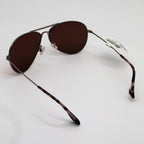 Maui Jim Mavericks Polarized Maui Sunrise Pilot Unisex Sunglasses - Rose Gold Frame - BeachToBlvd