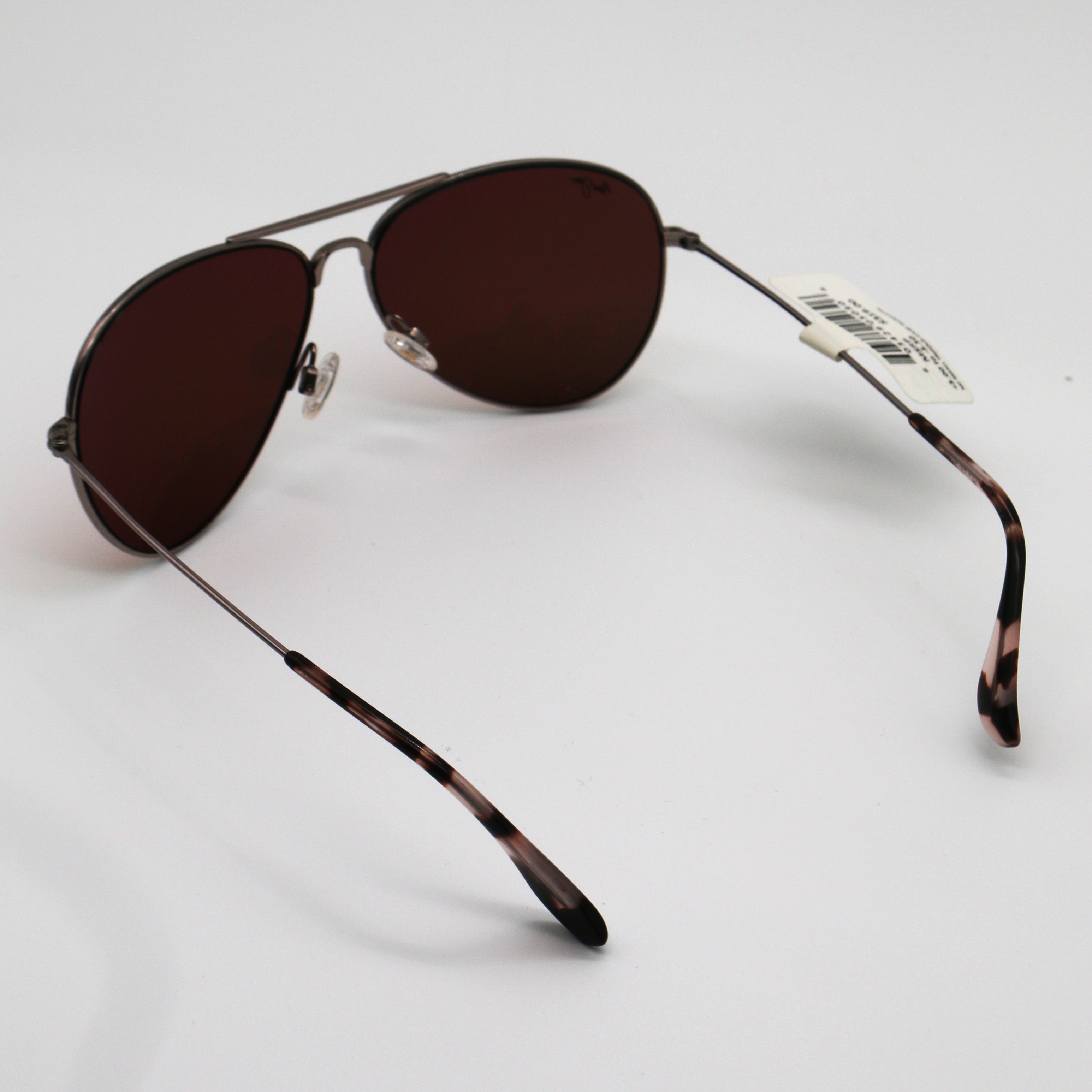 Maui Jim Mavericks Polarized Maui Sunrise Pilot Unisex Sunglasses - Rose Gold Frame - BeachToBlvd