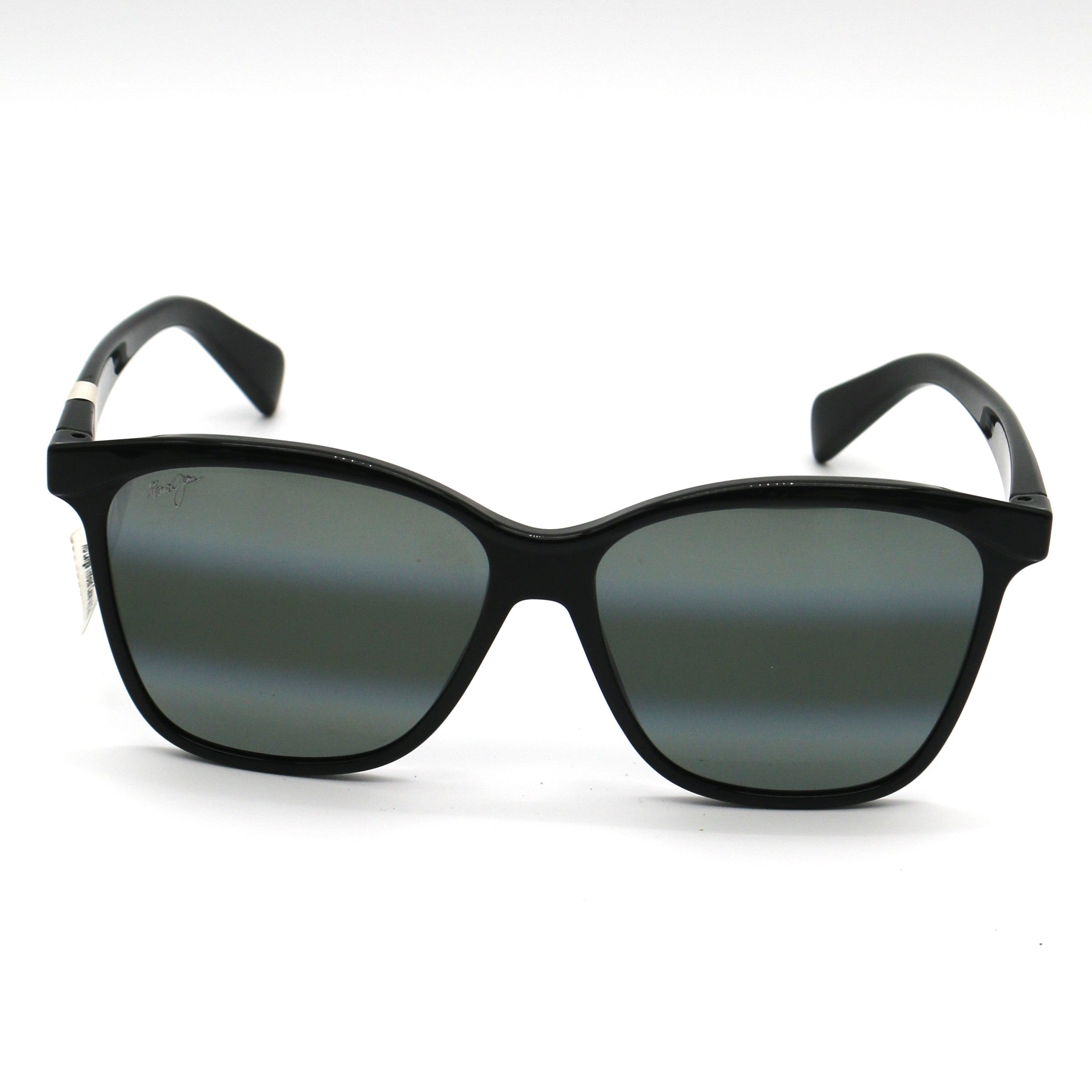 Maui Jim Sunglasses Liquid Sunshine Sunglasses Black Gloss Frame, Grey Lens - 601-02 - BeachToBlvd