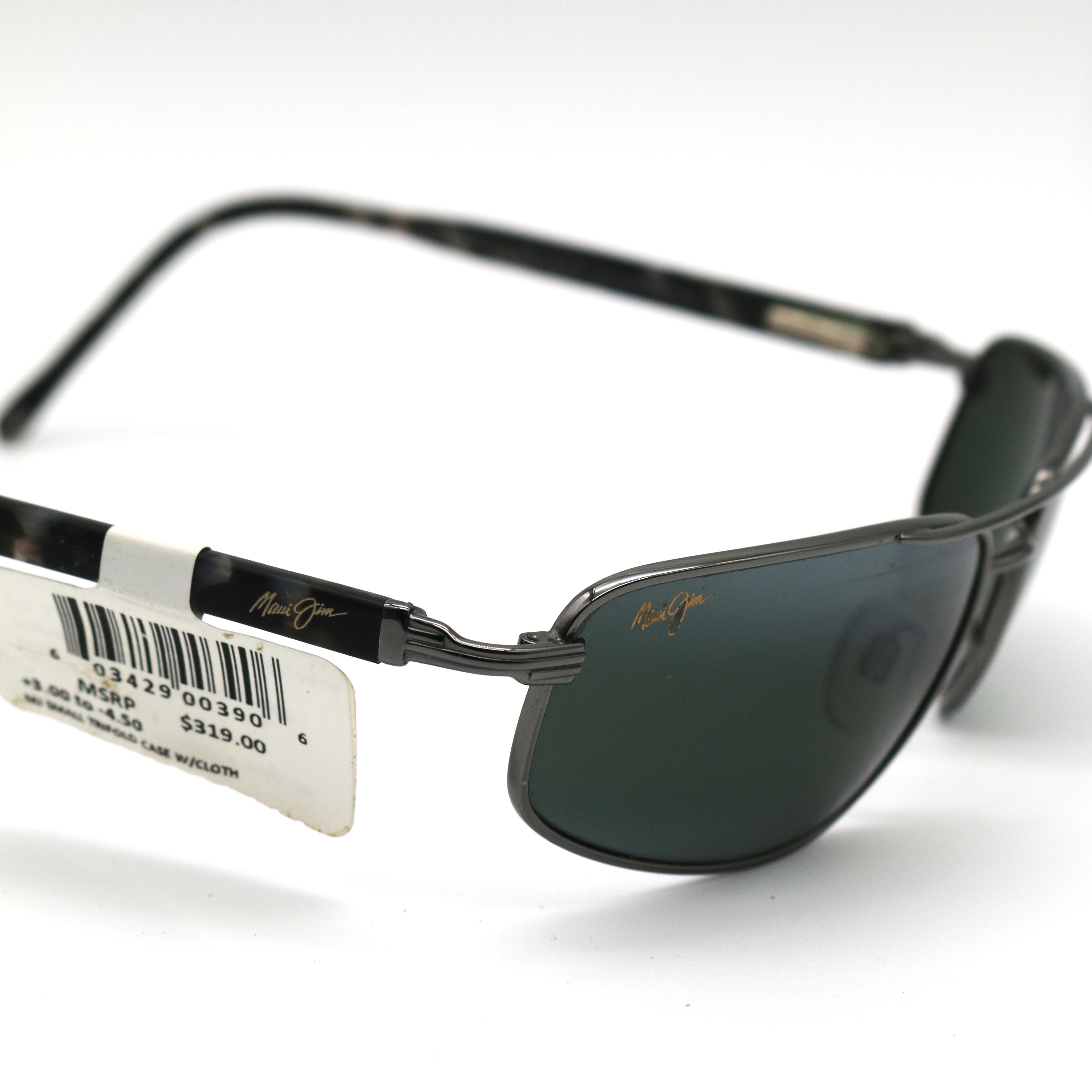Maui Jim Sunglasses  Kahuna - Gunmetal Frame w/ Neutral Gray Lens - BeachToBlvd