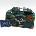 Maui Jim Sunglasses  Kahuna - Gunmetal Frame w/ Neutral Gray Lens - BeachToBlvd