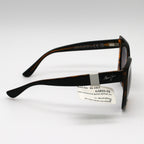 Maui Jim Sunglasses Pakalana - Black W/Tortoise Int Frame - Gray Lens - BeachToBlvd