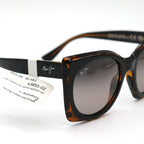 Maui Jim Sunglasses Pakalana - Black W/Tortoise Int Frame - Gray Lens - BeachToBlvd