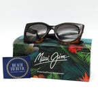 Maui Jim Sunglasses Pakalana - Black W/Tortoise Int Frame - Gray Lens - BeachToBlvd