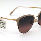 Maui Jim Sunglasses Olili Sunglasses Milky Almond Frame With Rose Lenses - Rs330-05 - BeachToBlvd
