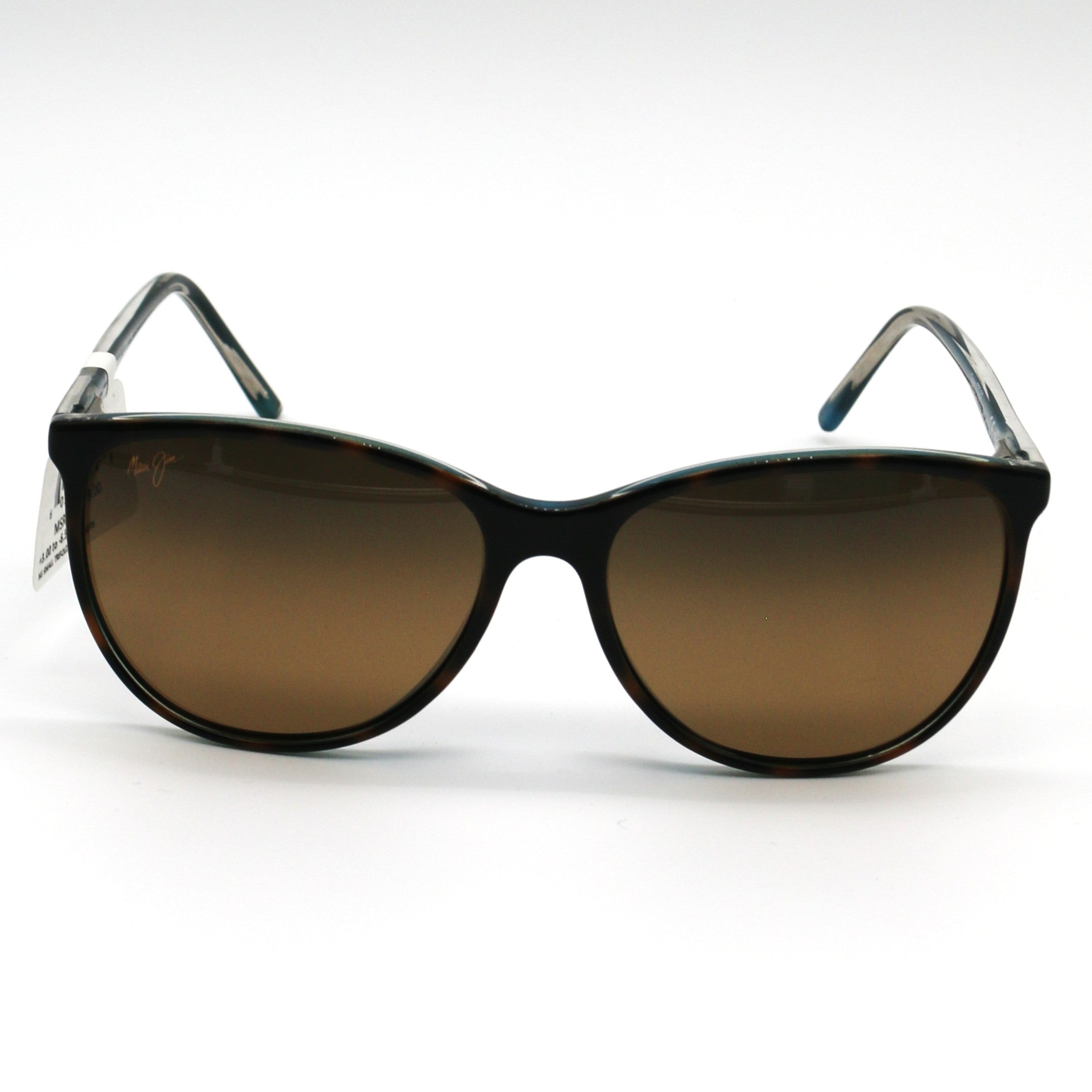 Maui Jim Ocean Polarized Sunglasses - Tortoise with Peacock Frame / HCL Bronze Lens - BeachToBlvd