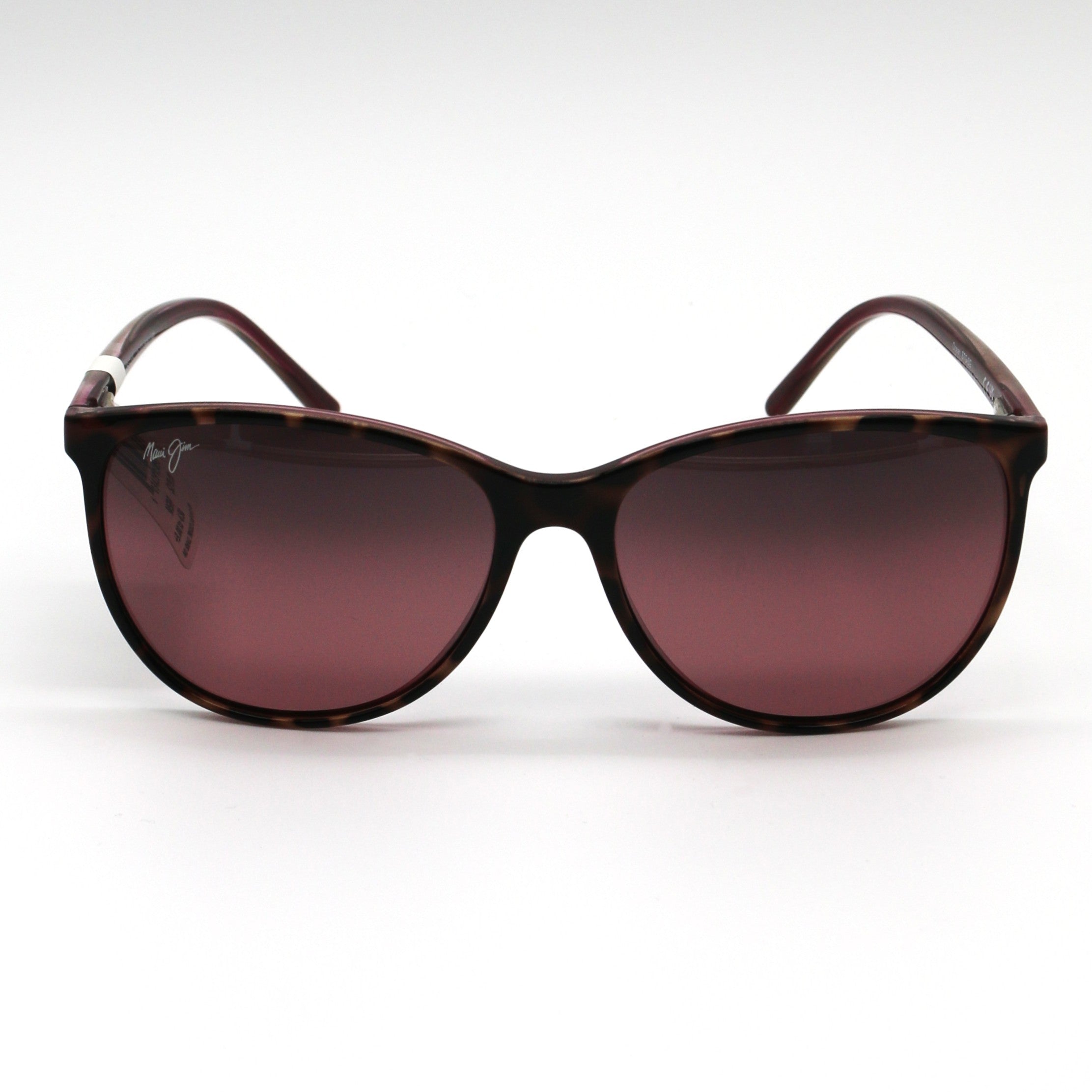 Maui Jim Ocean Polarized Sunglasses Tortoise Pink Frame with Maui Rose Lens - BeachToBlvd