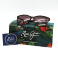 Maui Jim Ocean Polarized Sunglasses Tortoise Pink Frame with Maui Rose Lens - BeachToBlvd