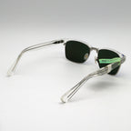 Maui Jim Sunglasses Kawika - Crystal Frame - Blue Reader Lens - 2.0 Magnification - BeachToBlvd