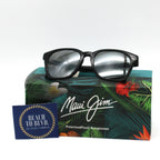 Maui Jim Sunglasses Shave Ice Polarized - Black Frame w\ Gray Lens - BeachToBlvd