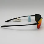 Maui Jim Hookipa Sunglasses Matte Black Frame With Hawaii Lava Lens - Rm407N-2M Ho'Okipa - BeachToBlvd