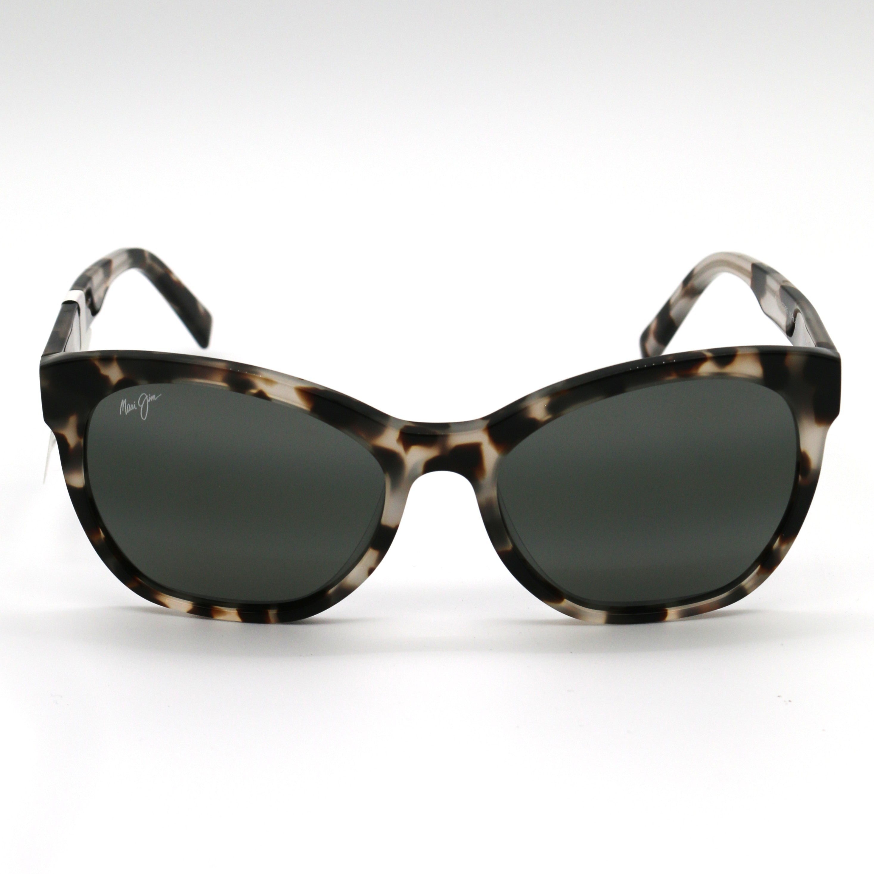 Maui Jim Alulu Polarized Sunglasses - White Tokyo Tortoise/Neutral Grey