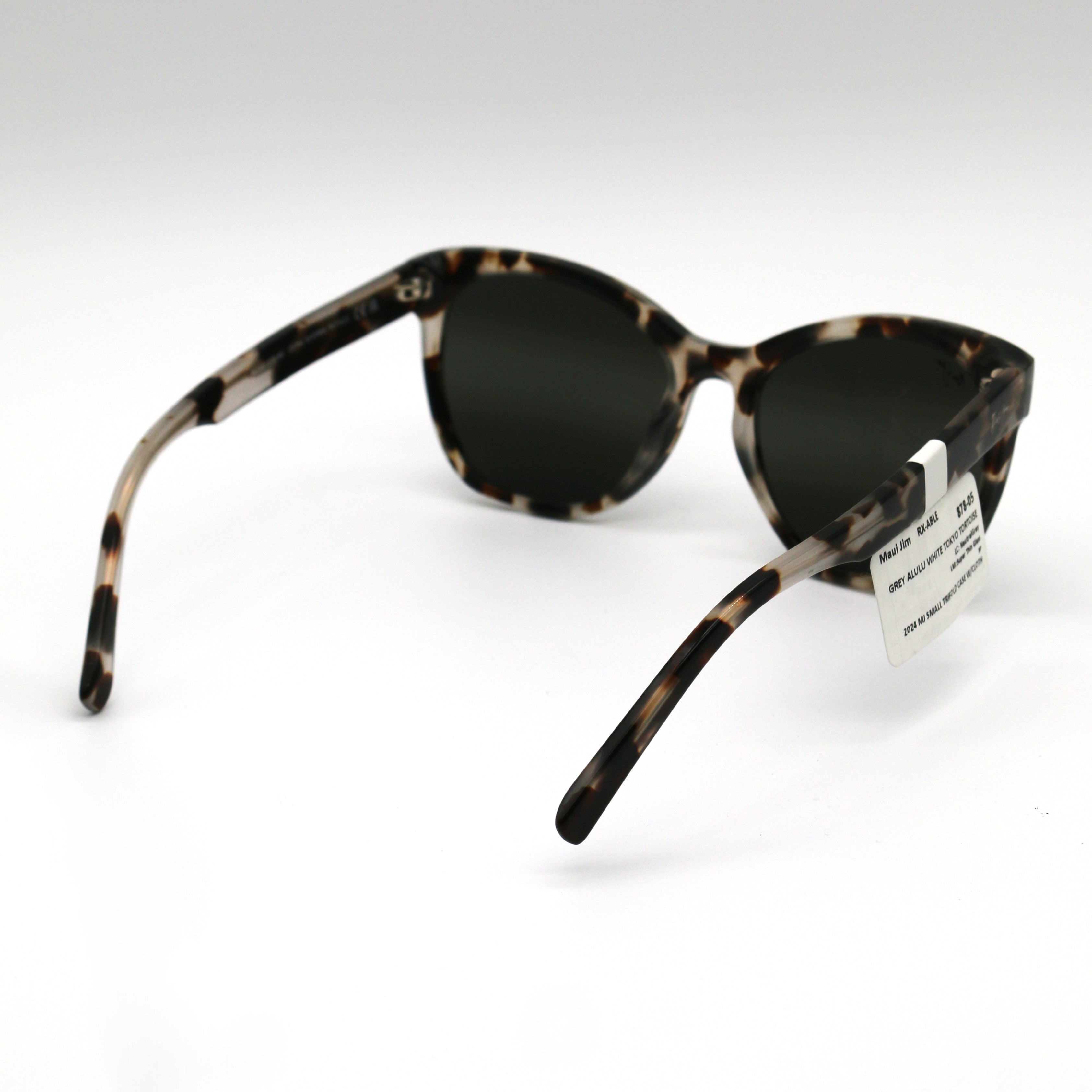 Maui Jim Alulu Polarized Sunglasses - White Tokyo Tortoise/Neutral Grey