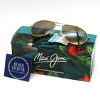 Maui Jim Sunglasses Baby Beach Readers - Gold Frame w\ HCL Bronze Lens - 2.5 Magnification