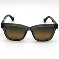 Maui Jim Hanohano Polarized Sunglasses - Shiny Trans Dark Grey/HCL Bronze