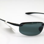 Maui Jim Ho'okipa 2.0 Readers Polarized Sunglasses - Glossy Black/Neutral Grey