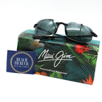 Maui Jim Ho'okipa 2.0 Readers Polarized Sunglasses - Glossy Black/Neutral Grey