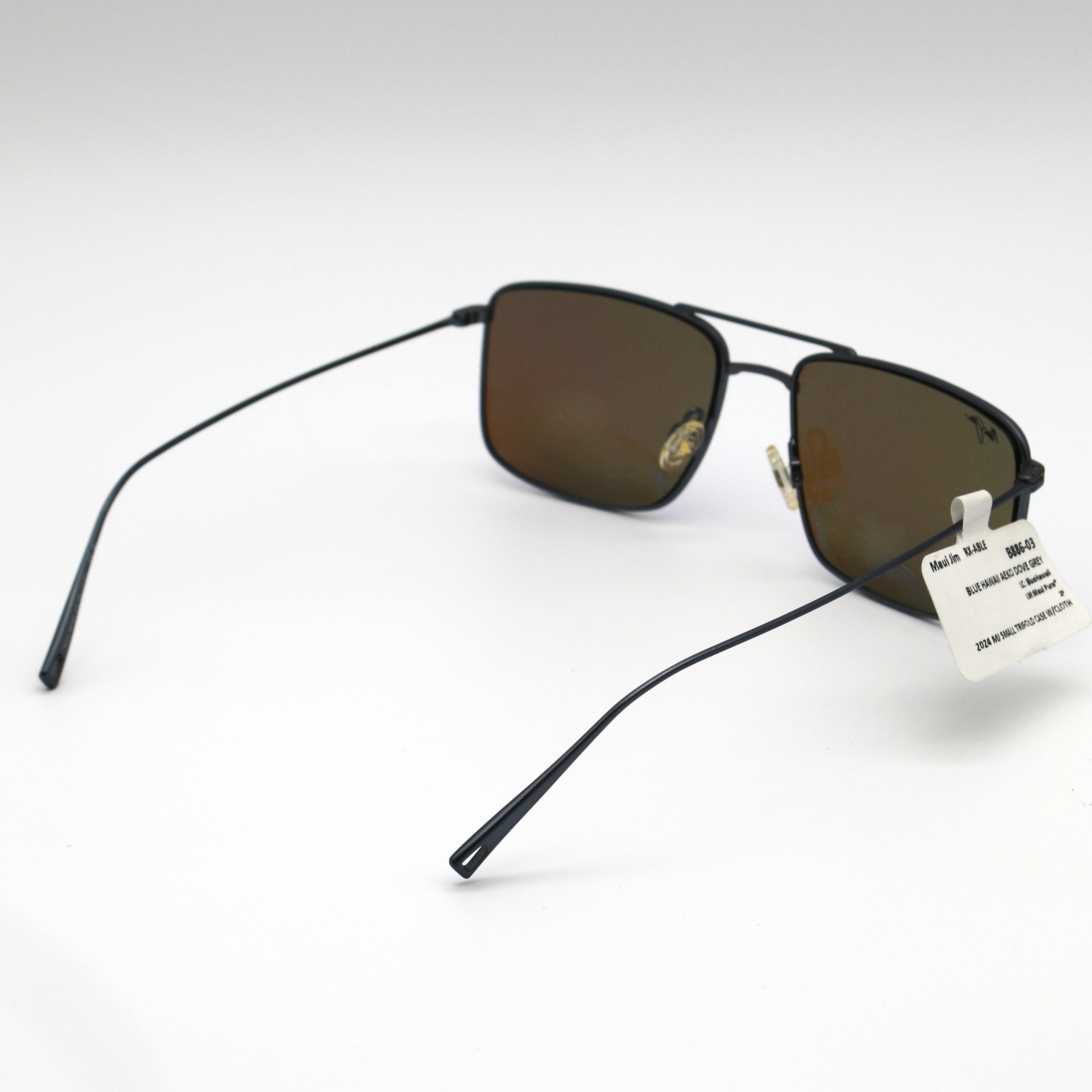 Maui Jim AEKO Men's Polarized Sunglasses-Grey Titanium/Blue Hawaii