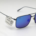 Maui Jim AEKO Men's Polarized Sunglasses-Grey Titanium/Blue Hawaii