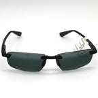 Maui Jim 'Iilkou Polarized Sunglasses - Matte Black/Neutral Grey