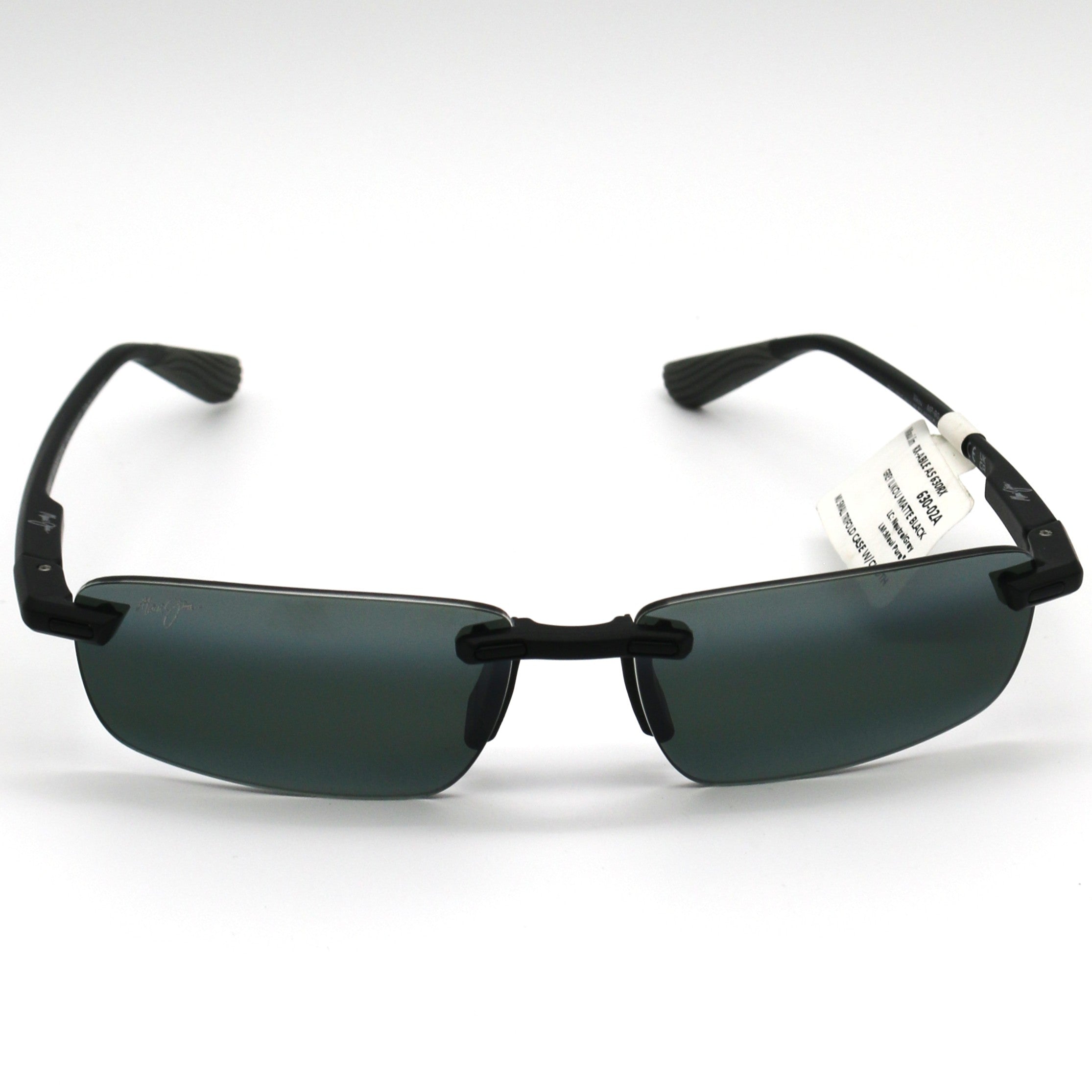 Maui Jim 'Iilkou Polarized Sunglasses - Matte Black/Neutral Grey