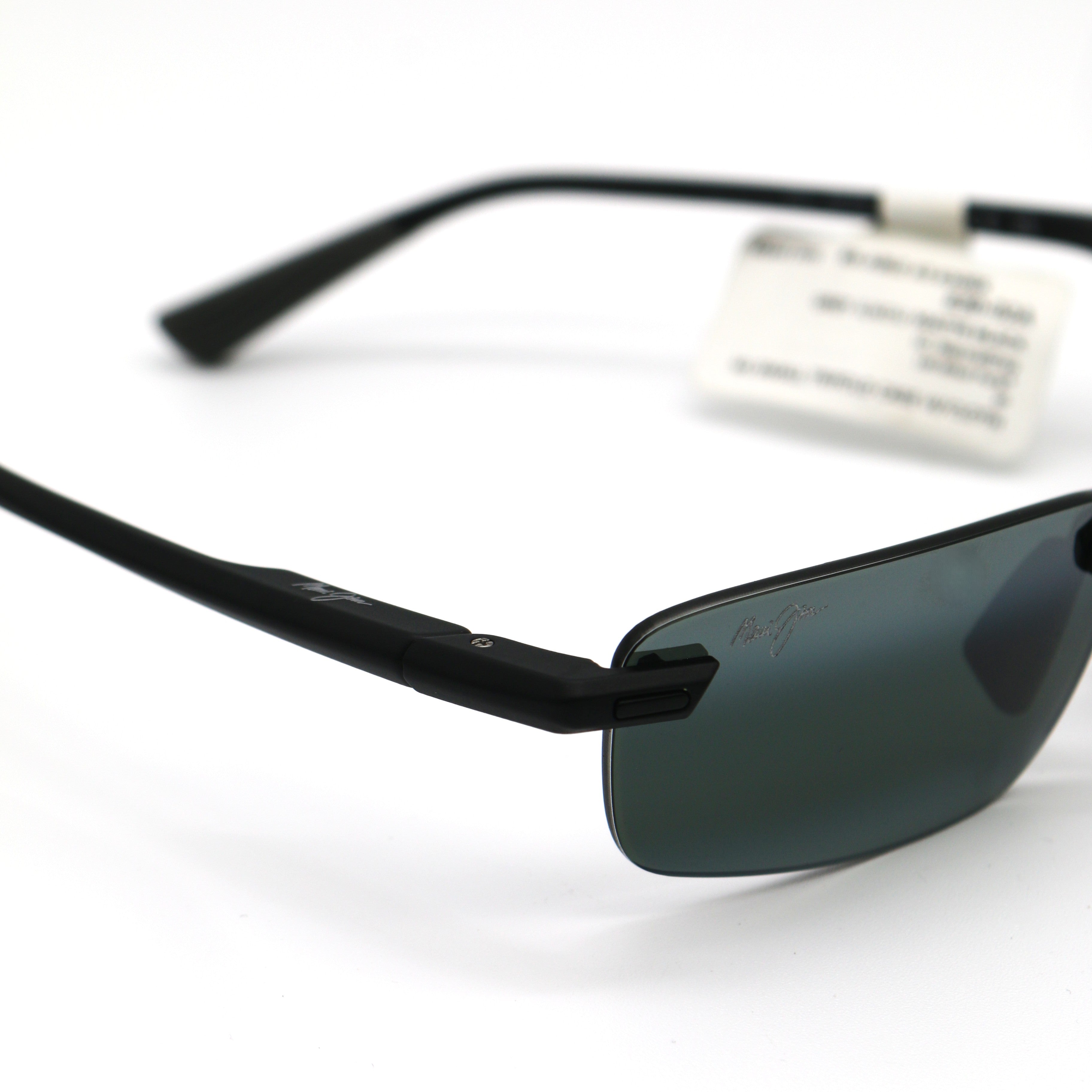 Maui Jim 'Iilkou Polarized Sunglasses - Matte Black/Neutral Grey
