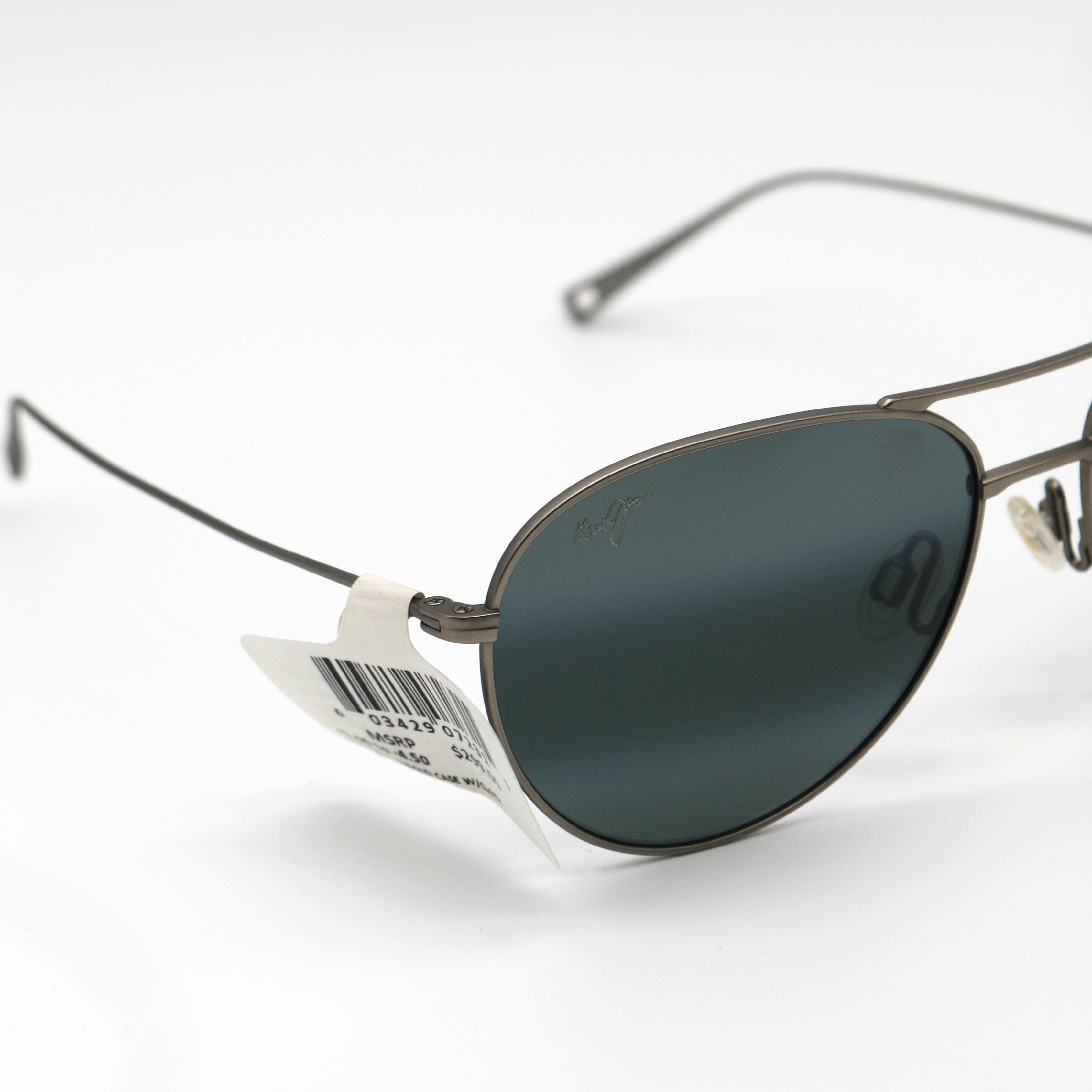 Maui Jim Walaka Polarized Sunglasses - Matte Titanium/Neutral Grey