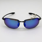 Maui Jim Ho'okipa Polarized Sunglasses -Smoke Grey/Blue Hawaii