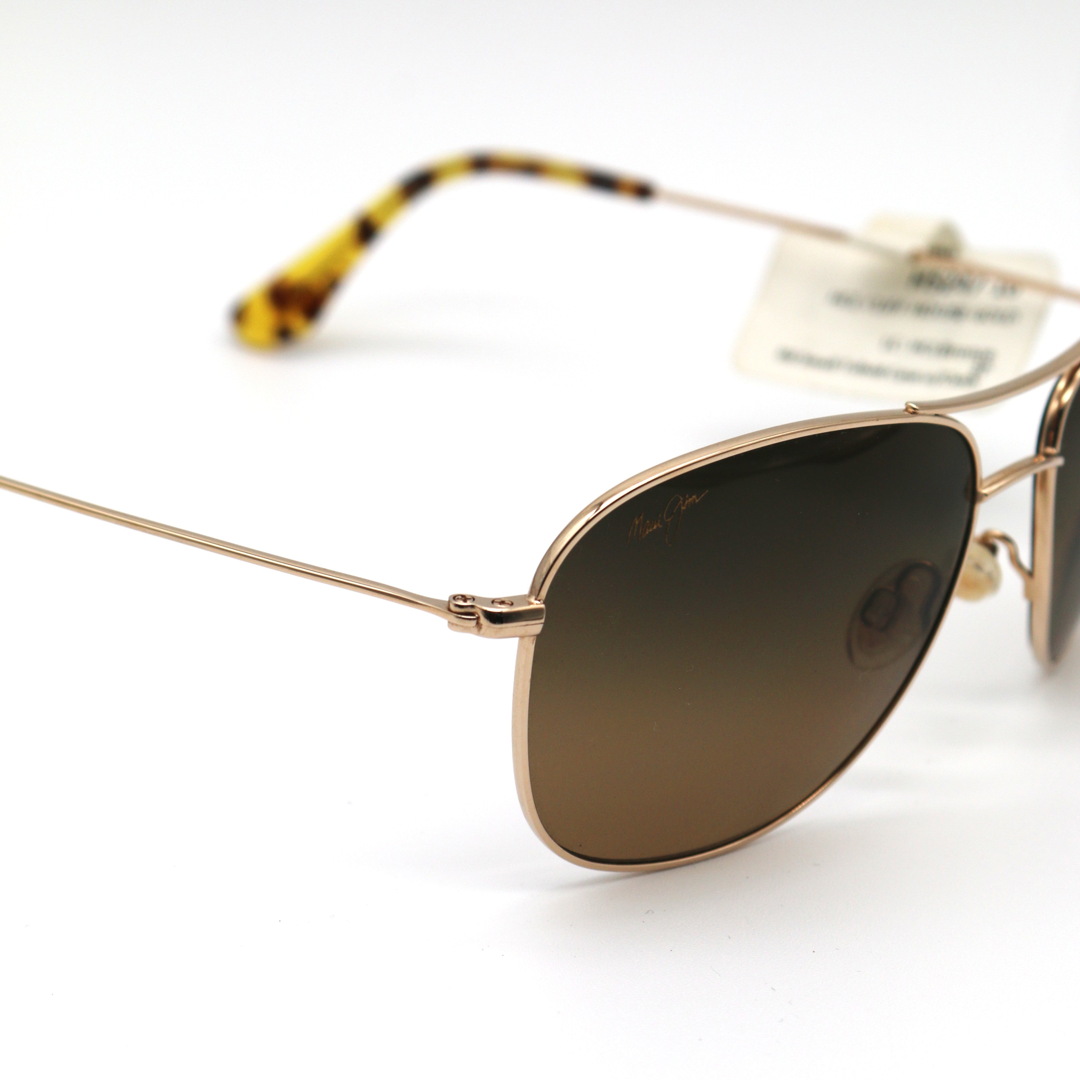 Maui Jim Cliff House Polarized Sunglasses - Gold/HCL Bronze