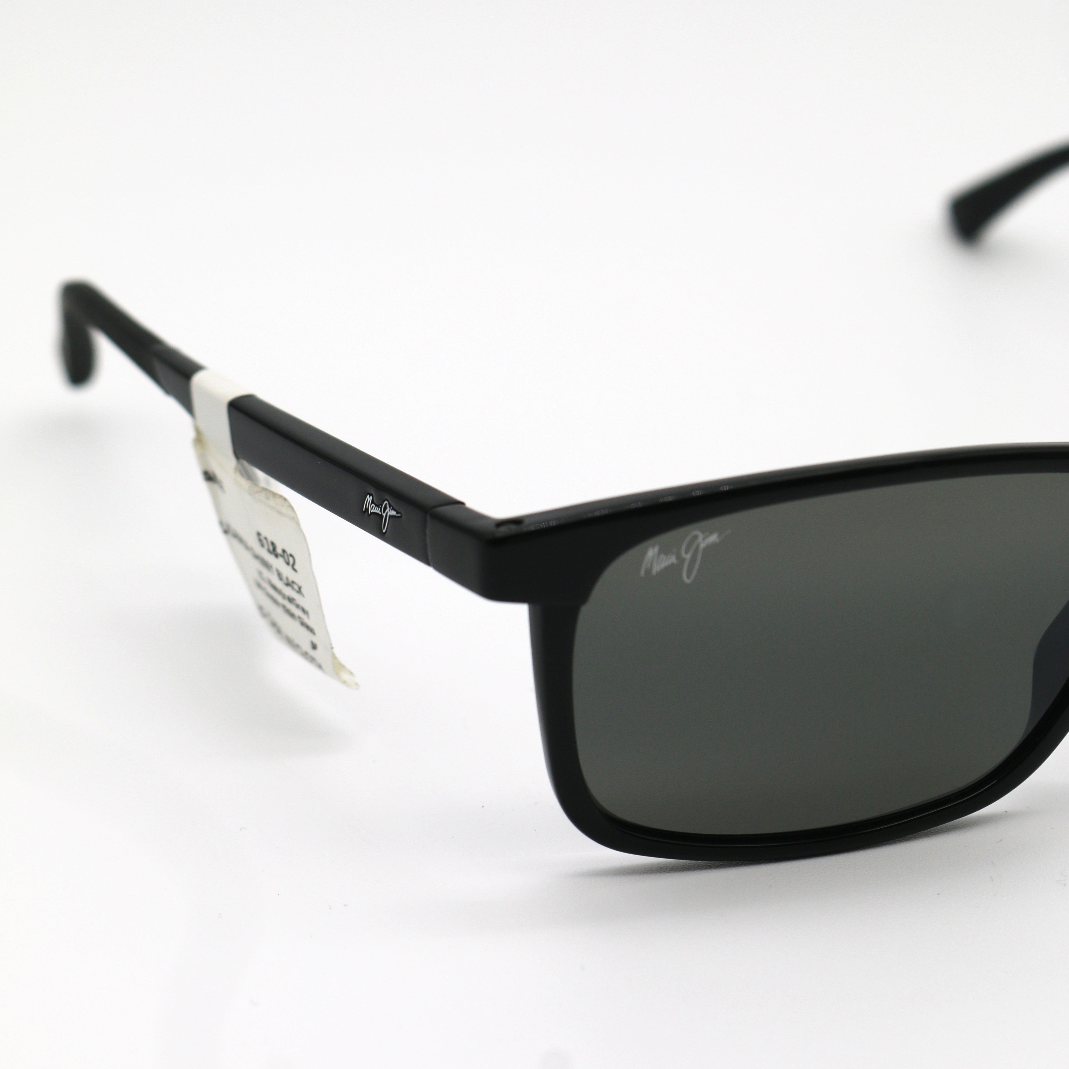 Maui Jim Pulama Polarized Sunglasses - Shiny Black/Neutral Grey