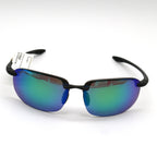 Maui Jim Ho'okipa XLarge Polarized Sunglasses - Translucent Matte Grey/Maui Green