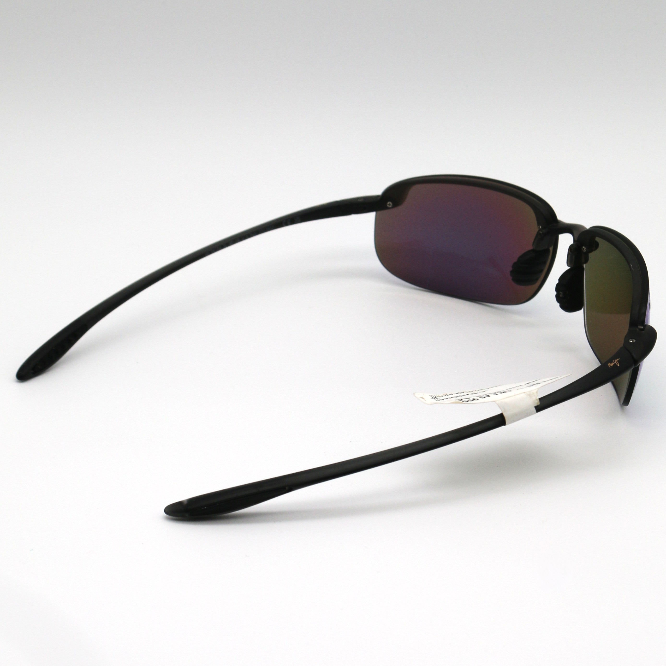 Maui Jim Ho'okipa XLarge Polarized Sunglasses - Translucent Matte Grey/Maui Green